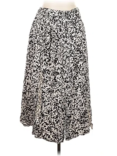 Pre-owned H&m Casual Skirt In Black