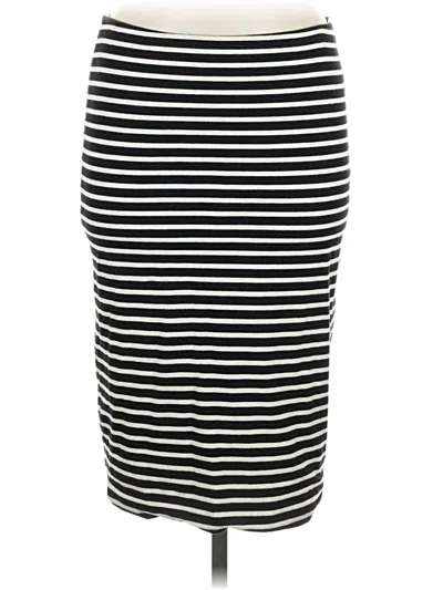 Pre-owned H&m Casual Skirt In Black