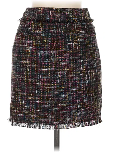 Pre-owned H&m Casual Skirt In Black