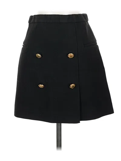 Pre-owned H&m Casual Skirt In Black
