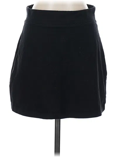 Pre-owned H&m Casual Skirt In Black