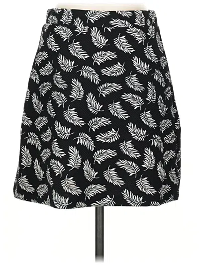 Pre-owned H&m Casual Skirt In Black