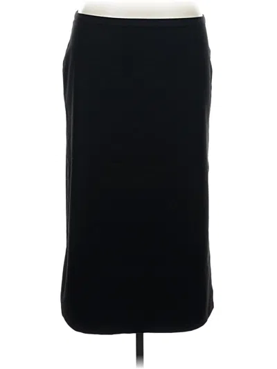 Pre-owned H&m Casual Skirt In Black