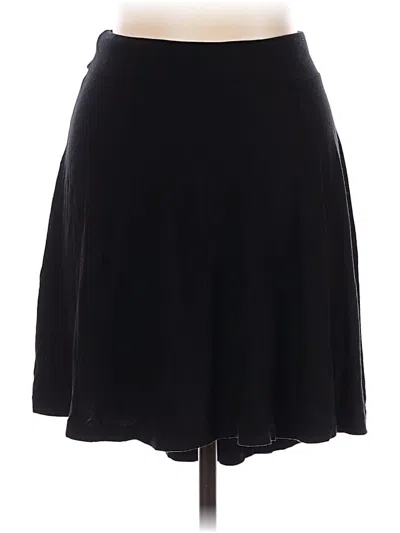 Pre-owned H&m Casual Skirt In Black