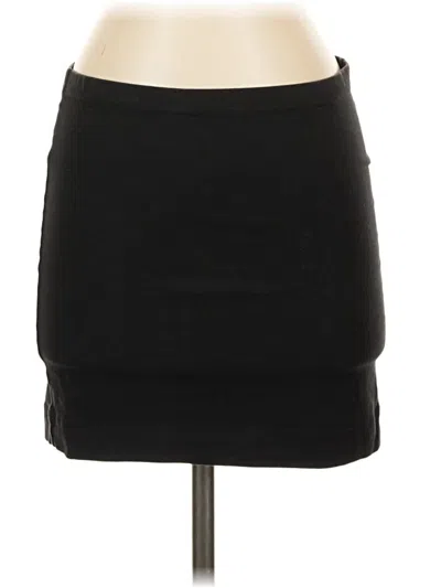 Pre-owned H&m Casual Skirt In Black