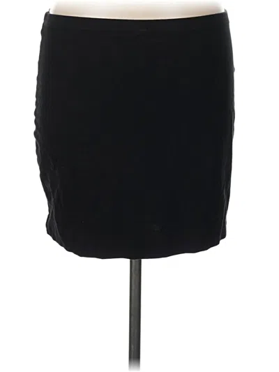 Pre-owned H&m Casual Skirt In Black