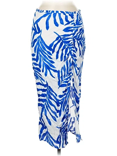 Pre-owned H&m Casual Skirt In Blue