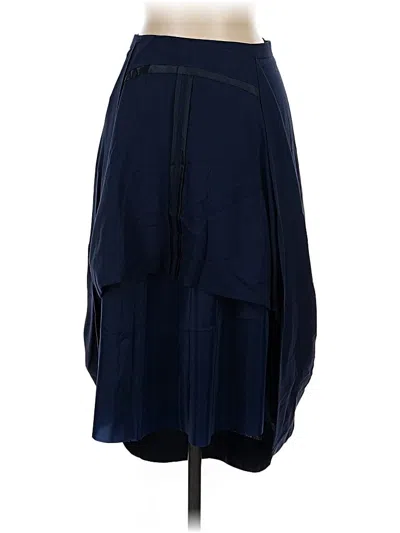 Pre-owned H&m Casual Skirt In Blue