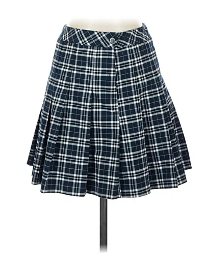 Pre-owned H&m Casual Skirt In Blue