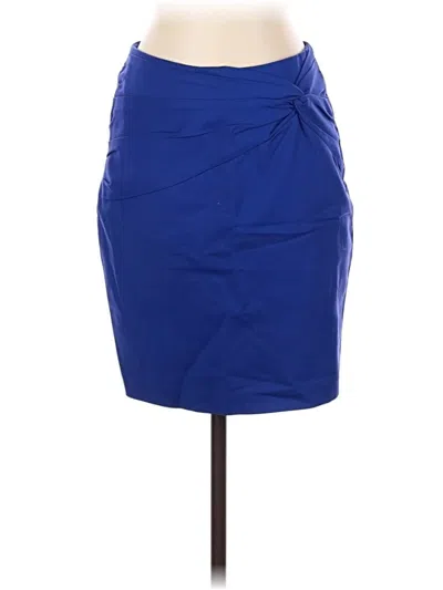 Pre-owned H&m Casual Skirt In Blue