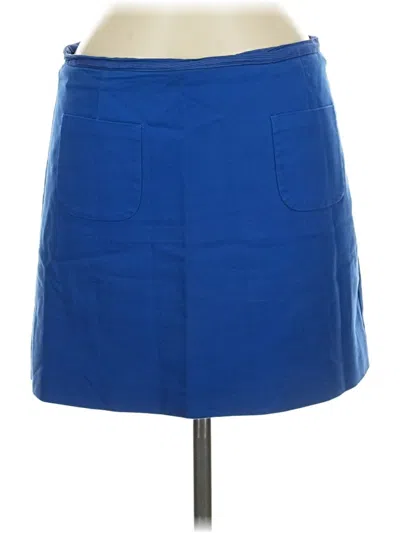 Pre-owned H&m Casual Skirt In Blue