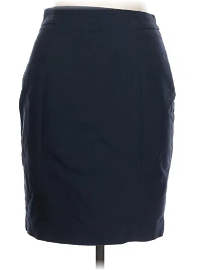 Pre-owned H&m Casual Skirt In Blue