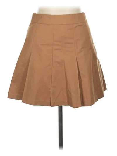 Pre-owned H&m Casual Skirt In Brown