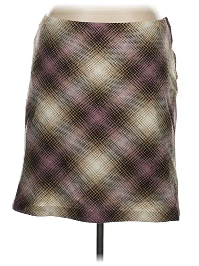 Pre-owned H&m Casual Skirt In Brown
