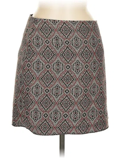 Pre-owned H&m Casual Skirt In Brown