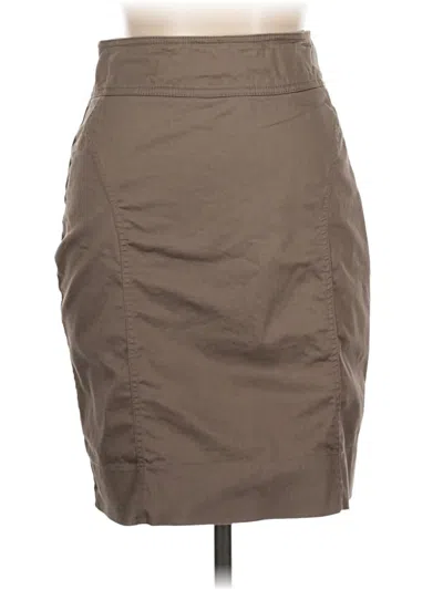 Pre-owned H&m Casual Skirt In Brown