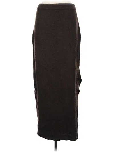Pre-owned H&m Casual Skirt In Brown
