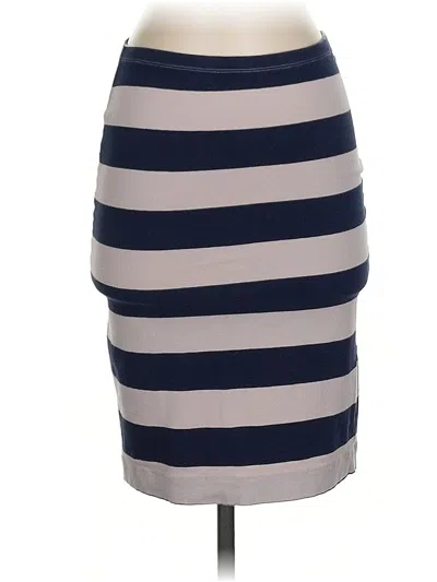 Pre-owned H&m Casual Skirt In Gray