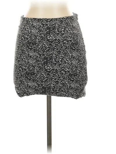Pre-owned H&m Casual Skirt In Gray