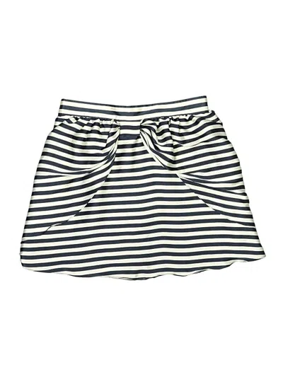 Pre-owned H&m Casual Skirt In Gray