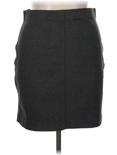 Pre-owned H&m Casual Skirt In Gray