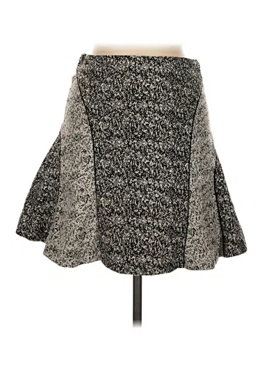 Pre-owned H&m Casual Skirt In Gray
