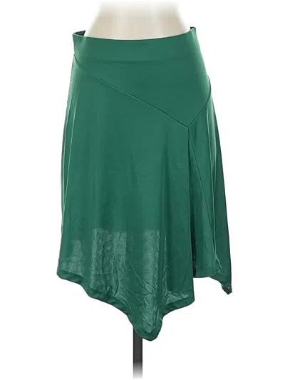 Pre-owned H&m Casual Skirt In Green
