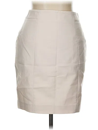Pre-owned H&m Casual Skirt In Ivory