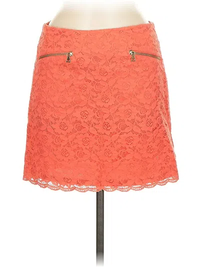 Pre-owned H&m Casual Skirt In Orange