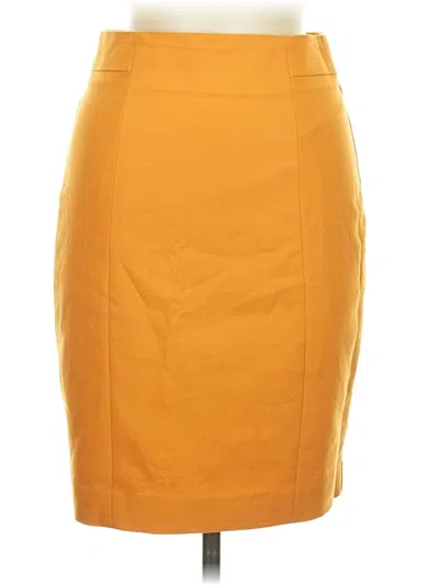 Pre-owned H&m Casual Skirt In Orange