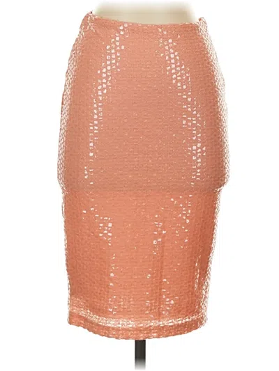 Pre-owned H&m Casual Skirt In Orange