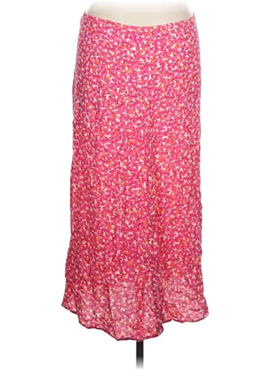 Pre-owned H&m Casual Skirt In Pink