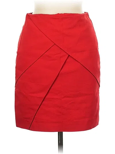 Pre-owned H&m Casual Skirt In Red