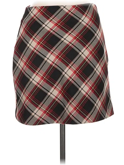 Pre-owned H&m Casual Skirt In Red