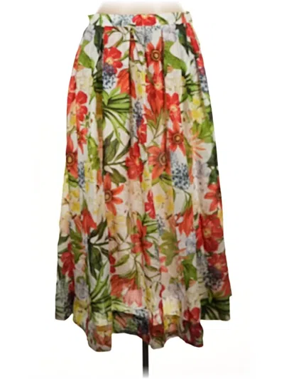 Pre-owned H&m Casual Skirt In Red