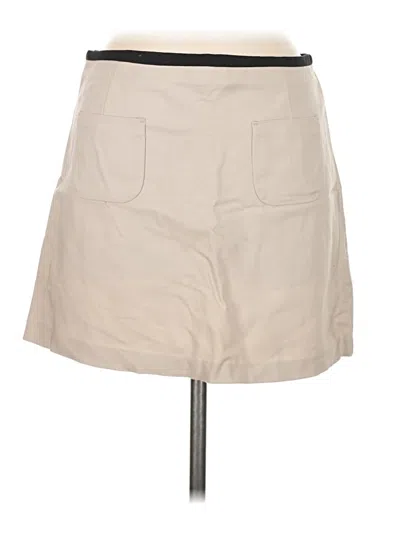 Pre-owned H&m Casual Skirt In Tan