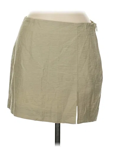 H&m Casual Skirt In Tan