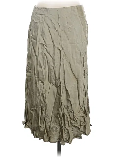 Pre-owned H&m Casual Skirt In Tan