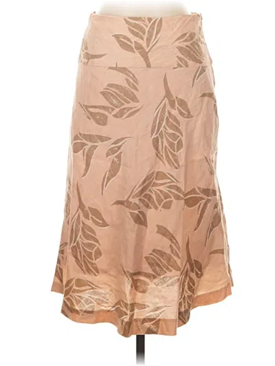 Pre-owned H&m Casual Skirt In Tan