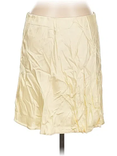 Pre-owned H&m Casual Skirt In White