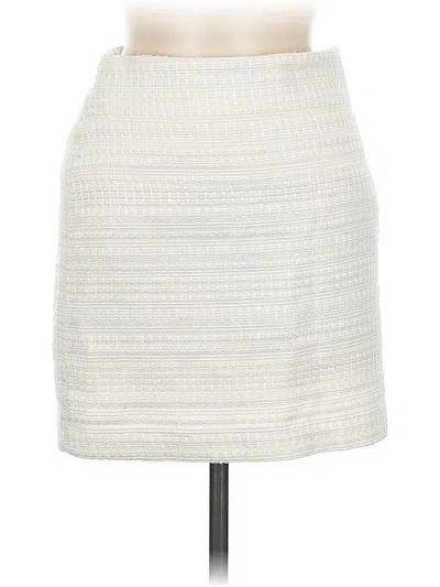Pre-owned H&m Casual Skirt In White