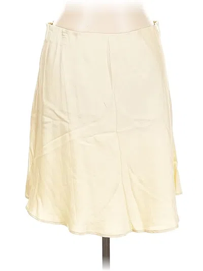 Pre-owned H&m Casual Skirt In White