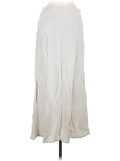 Pre-owned H&m Casual Skirt In White