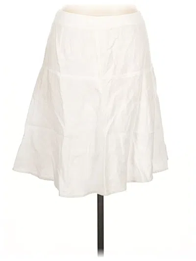 Pre-owned H&m Casual Skirt In White