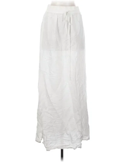 Pre-owned H&m Casual Skirt In White