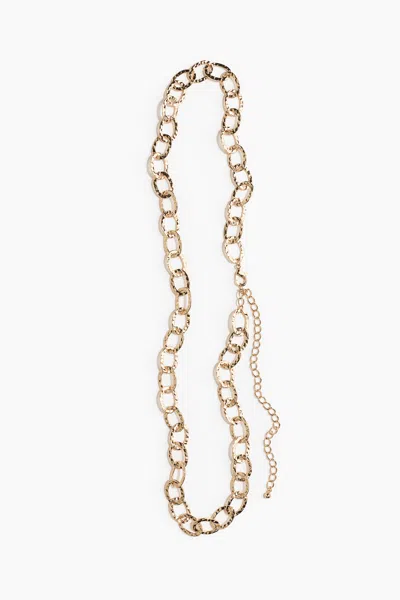 H&m Chain Belt In Gold-colored
