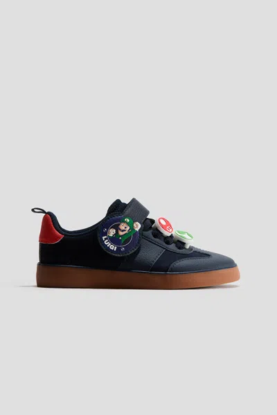 H&m Kids' Charm-detail Sneakers In Blue