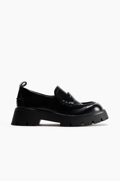 H&m Chunky Loafers In Black
