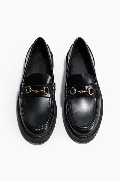 H&m Chunky Loafers In Black
