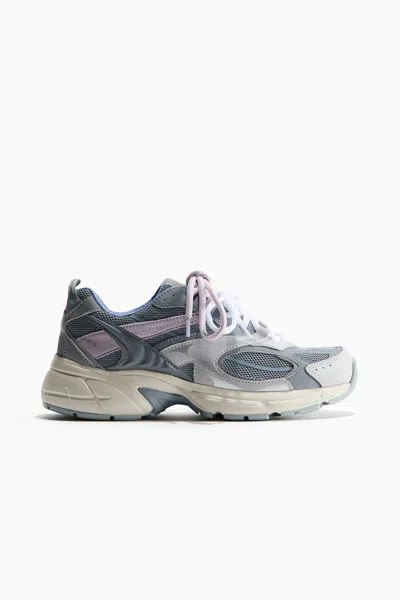H&m Chunky Sneakers In Blue